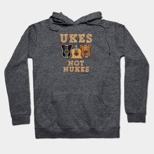 Ukes Not Nukes Hoodie